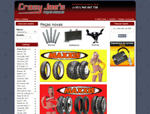 Tablet Screenshot of crazyjoes.pt